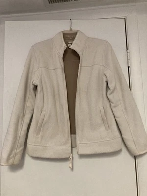 CHAQUETA POLAR MARFIL MERONA SEÑORA TALLA MEDIANA Foto 1 de 4