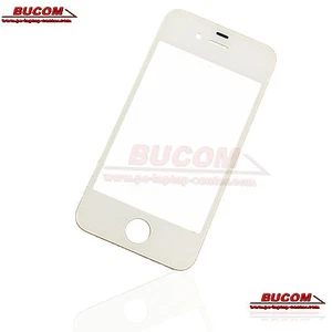 Für Apple iPhone 4 4G Display Glas Scheibe Glass LCD Window Frontglass weiss - Picture 1 of 1