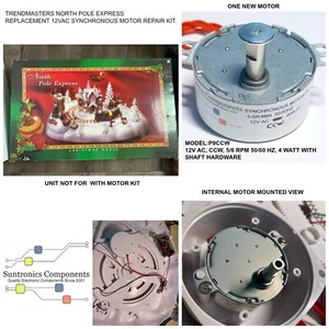 Trendmasters - North Pole Express - REPLACEMENT MOTOR (unit not for sale) - Picture 1 of 2