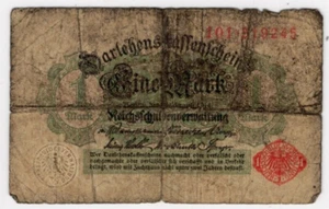 GERMANY 1 MARK 1914 Darlehenskassenschein F01-40 72516 188-267 - Picture 1 of 2
