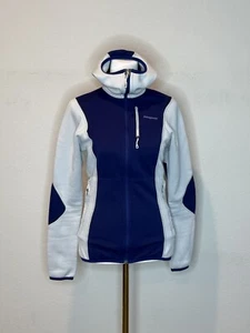Patagonia Womens Piton Hybrid Full Zip Hooded Fleece Jacket Sz XS - Picture 1 of 9