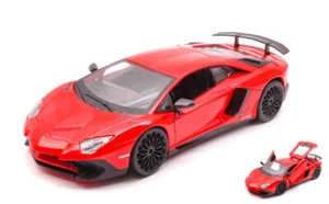 MODELLINO AUTO STATICO BURAGO LAMBORGHINI AVENTADOR SUPER VELOCE 2016 ROSSO 1:24 - Foto 1 di 2