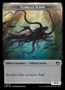 Magic the Gathering (mtg): TCMM: Eldrazi scion/Dragon Double-sided - Foil