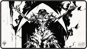 Magic the Gathering March of the Machine Elesh Norn Black Stitched Playmat (Z) - Picture 1 of 2