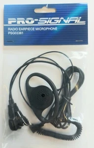 2.5mm Stereo Pro-Signal D-Type Security Radio Earpiece Microphone - Picture 1 of 3