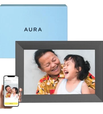 NEW! Griffin By Aura 10.1" Digital Frame With Wi-Fi Unlimited Photo Storage - Image 1 of 4