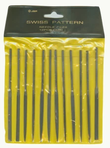 NEEDLE FILES CUT #4 SET OF 12(fl8) - Picture 1 of 1
