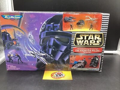Juego de acción transformadora de piloto de combate TIE de colección Star Wars Micro Machines (NUEVO EN CAJA) Foto 1 de 4