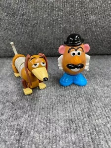 Vintage Toy Story Slinky & Potato Head Figurines - Picture 1 of 6