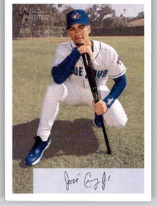 2002 Heritage Bowman Jose Cruz MLB Base Card PWE Jr Blue Jays #418 - Imagen 1 de 2