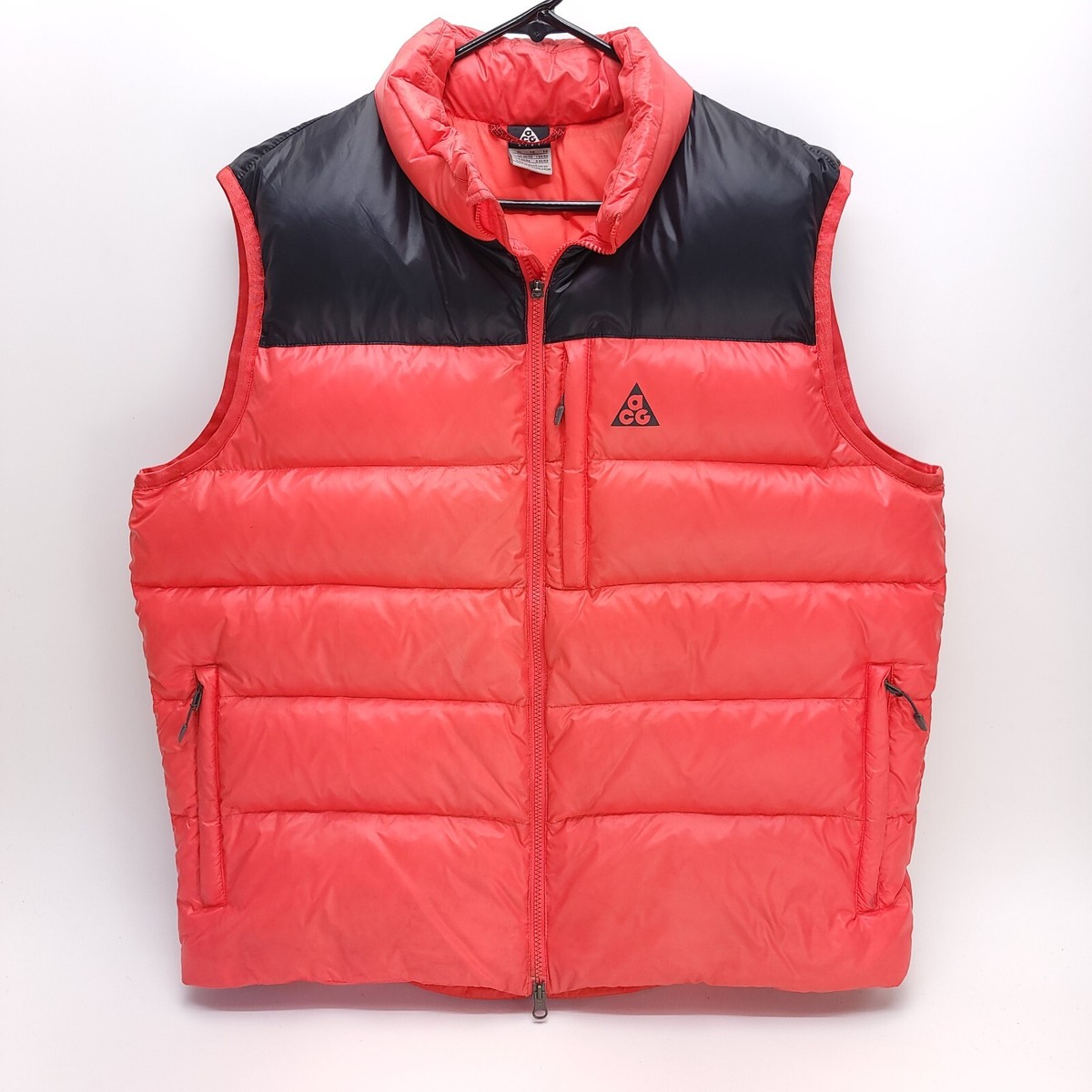 ジャケット・アウター archive NIKE ACG 550 down vest tech y2k NIKE ACG DOWN VEST 550フィル BLACK ナイキ - メルカリ