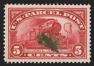 MOMEN: US #Q5 PARCEL POST MINT OG NH PSE GRADED CERT XF-SUP 95J LOT #89694 - Picture 1 of 3