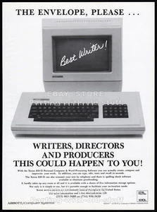 XEROX 820-II computer__Original 1982 Trade print AD / PC promo__Hollywood advert - Picture 1 of 1