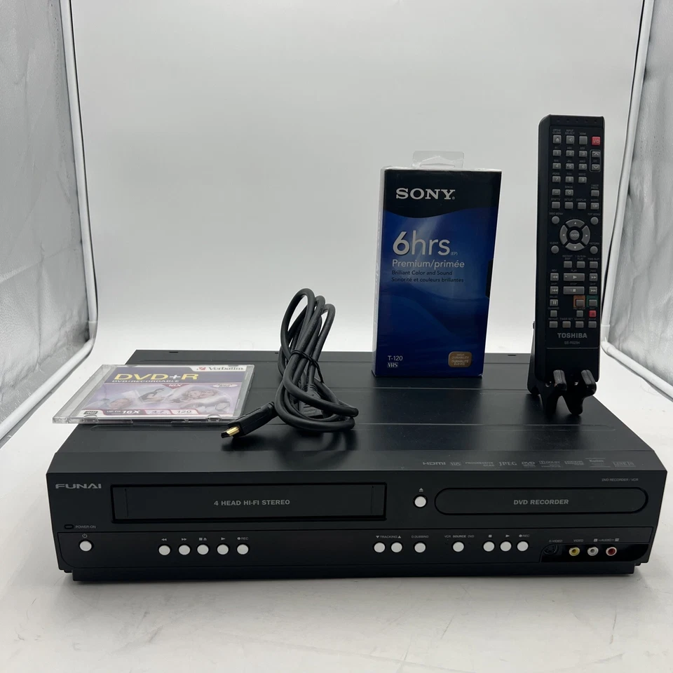 ⭐️FUNAI ZV427FX4A HDMI DVD-рекордер/плеер видеомагнитофон дублирование комбо/обслуживается ⭐️ - Изображение 1 из 4