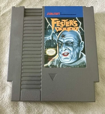 Fester’s Quest NINTENDO Entertainment System(NES) Game!  *Game Cartridge ONLY!* - Image 1 of 4