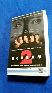 VHS : SCREAM 2, COURTENEY COX, NEVE CAMPBELL, DAVID ARQUETTE - Bild 1 von 4