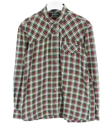 Camisa Beretta Hombre (Reino Unido) 42 Cuadros Verde Multicolor Foto 1 de 4