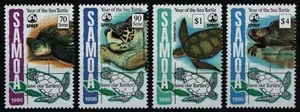 Samoa 1995 - Mi-N.o 812-815 ** - Estampillada sin montar o nunca montada - Tortugas / Tortugas - Imagen 1 de 1