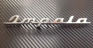 Original Vintage OEM Chevrolet Chevy Impala Emblem - Picture 1 of 4
