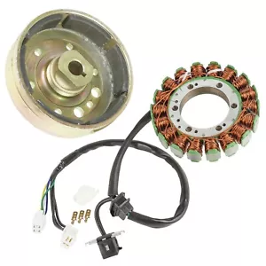 Caltric Stator and Flywheel Rotor For Arctic Cat 400 4X4 Auto Manual 2003-2008 - Picture 1 of 6