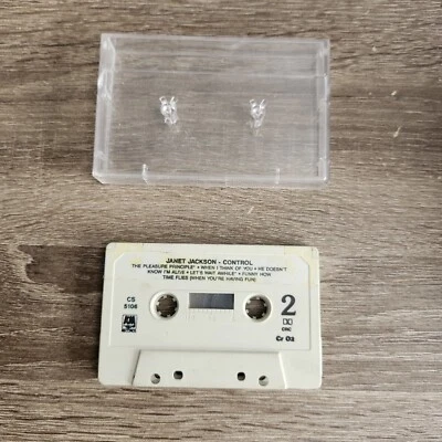 JANET JACKSON - CONTROL Cassette Tape 1986 Debut Jimmy Jam  A&M Records - Image 1 of 4