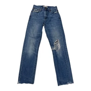 Jean de verano perfecto Madewell Clothing para mujer dobladillo crudo talla 23 - Imagen 1 de 7