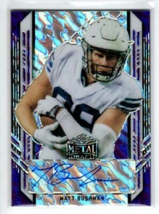2021 Leaf Pro Set AUTO Crystals Purple #PAMB1 Matt Bushman /30 (ref Y00728) - Picture 1 of 1