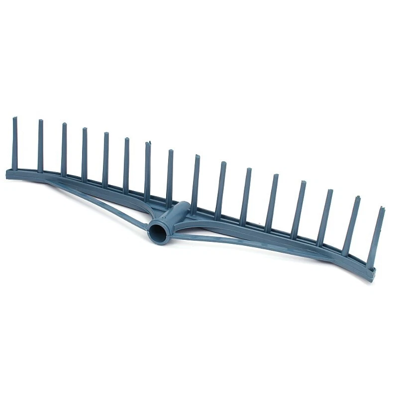 Hay Rake Head 580mm/ 16 Teeth Plastic Garden Lawn Leaves Rakes - Image 1 of 1