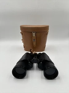 Vintage Columbia binoculars /field 7.1 glasses 7x50 coated/ leather case - Picture 1 of 6
