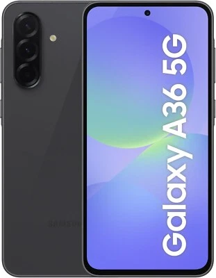 Samsung Galaxy A36 5G 128GB 6GB RAM SM-A366B/DS Dual Sim IP67  Black - Immagine 1 di 4
