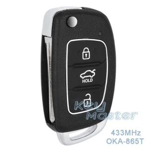 for Hyundai Elantra 2014 2015 2016 Flip Remote Key Fob 95430-3X310 -433MHz - Picture 1 of 4