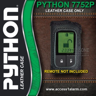 Python 7752P Protective Leather Remote Control Case For Responder Remote Control - Image 1 of 4