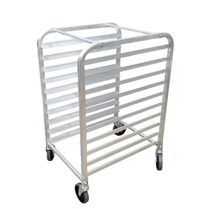 Foodservice Speed Rack kommerzielles Aluminium 10 Ebenen Blech Pfanne Aufbewahrung Display - Bild 1 von 57