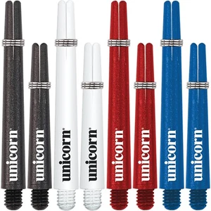 5 SETS (15) Unicorn Gripper 3 Dart Stems Shafts Nylon 4 Colours - Picture 1 of 6