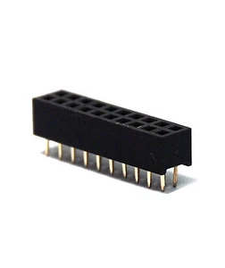 50pc 2.0mm 2mm Female Pin Header Dual Row H= 4.3mm 2x4 2x4P 8P RoHS #890-08 - Picture 1 of 3