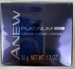 ๐ฅ New Avon ANEW Platinum Night Cream 1.7 oz / 50g Sealed - Picture 1 of 7