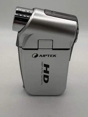 AIPTEK Action HD 1080p 3X Optical Zoom Video Stabilization Camcorder Tested Work - Image 1 of 4