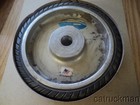Contact Rubber Corp.  2" x 8" Expanding Wheel w/ 5 New 100 grit bands