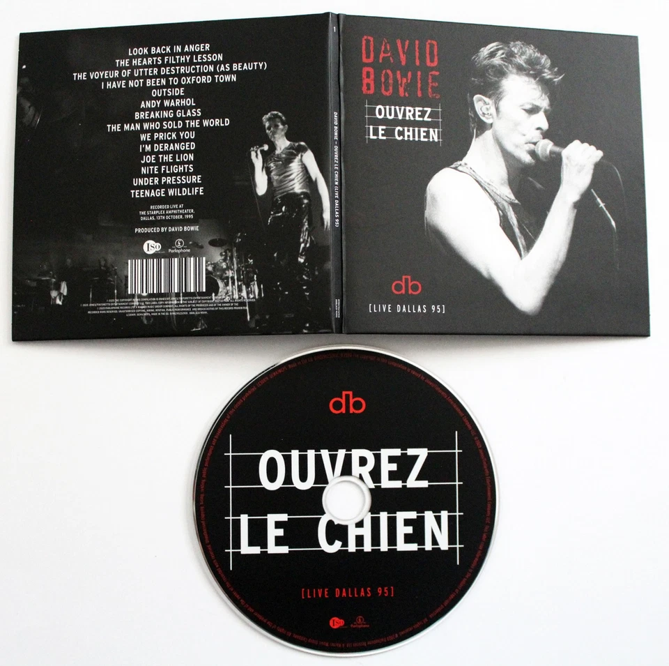 DAVID BOWIE Ouvrez Le Chien (Live Dallas 95) CD 2020 Limited Edition OOP - Image 1 of 1