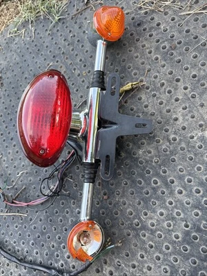 Conjunto de luz trasera Triumph 900 Bonneville T100 Scrambler lente rota cubierta Foto 1 de 4