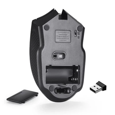 Wireless Gaming Mouse with High For precision Tracking and USB Connection - Image 1 of 4