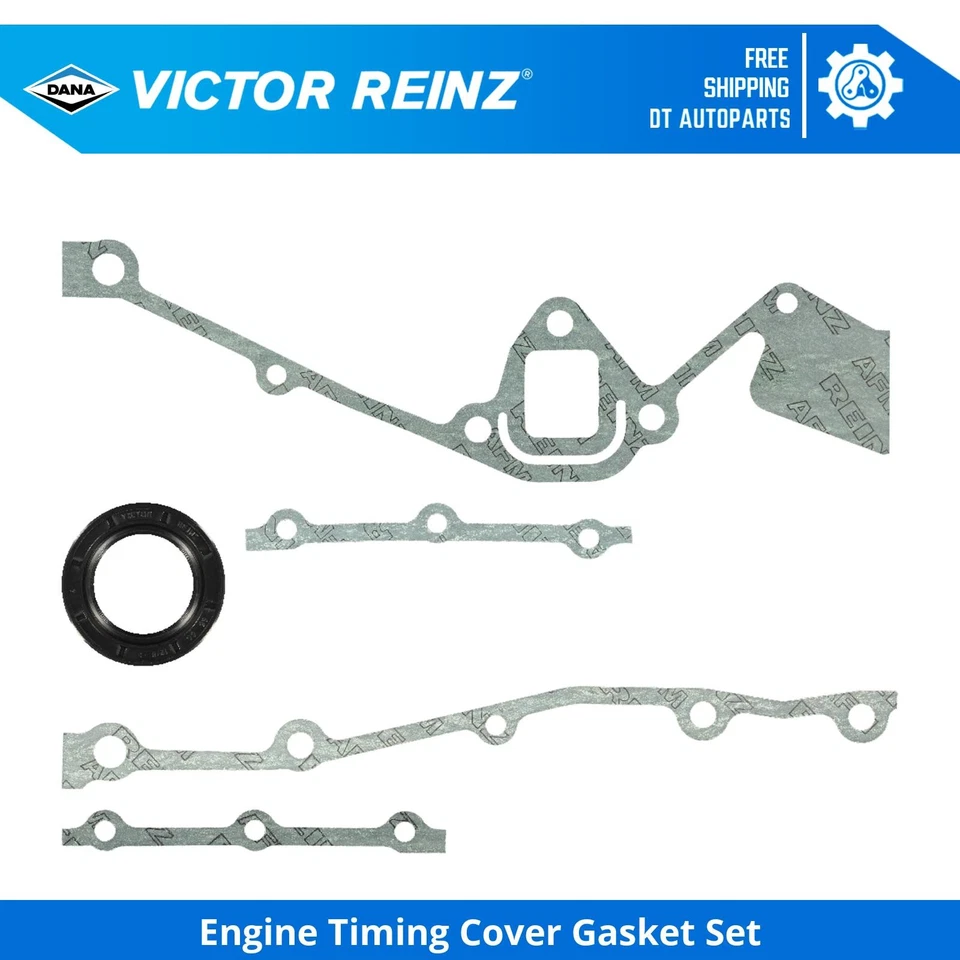 For 1967-1971 BMW 1600-2 Engine Timing Cover Gasket Set Victor Reinz 1968 1969 Foto 1 de 1