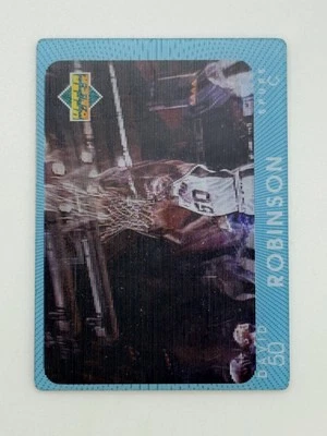 Baloncesto Diamond Vision 1997-98 cubierta superior David Robinson #24 Spurs Salón de la fama Foto 1 de 3
