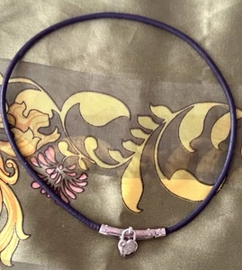 HERMES VIVIRIDE FANTASY SILVER HEART CHOKER - Picture 1 of 5