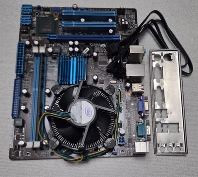 ASUS mATX PSG41T-M LX2 Motherboard w/ E7500 CPU, 2GB Memory, HSF, IOP - Image 1 of 4