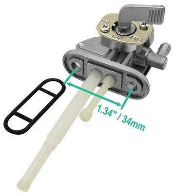Fuel Tank Petcock Tap For Kawasaki 440 LTD KZ440 550 LTD KZ550 - Imagem 1 de 4