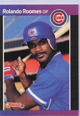 1989 Donruss #577c Rolando Roomes - Image 1 of 2