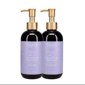 🆕 2 PC’s Set ~ 💜 TRAPP FRAGRANCE No 25 LAVENDER De PROVENCE HAND SOAP 8oz - Picture 1 of 24
