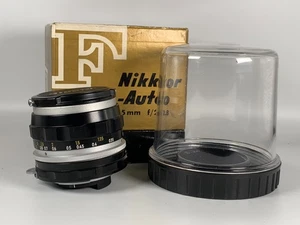 [OPCIONAL COMO NUEVO] Lente gran angular Nikon Nikkor-S automática 35 mm f2,8 no Ai MF de JAPÓN - Imagen 1 de 7