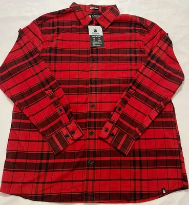 Men’s Alaskan Hardgear Duluth Trading Midnight Sun LS Poly/Wool Blend Shirt NWT - Image 1 of 4